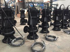 Selection and requirements of sewage pump