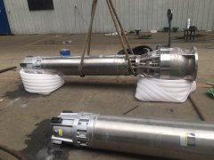 1200 m3/h stainless steel 304 submersible pump sent to Indonesia