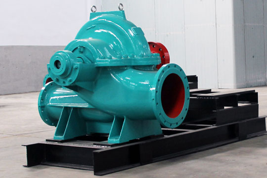 OS Series single stage double suction split-case spiral centrifugal pump